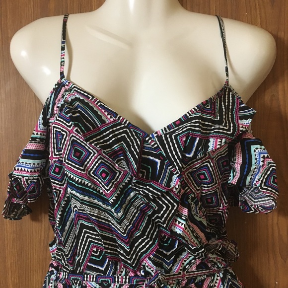 Colorful Geometric Pattern Dress - Picture 4 of 8